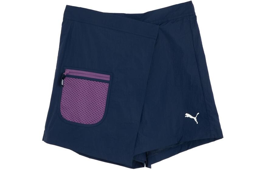 

Повседневные шорты женские темно-синие Puma
