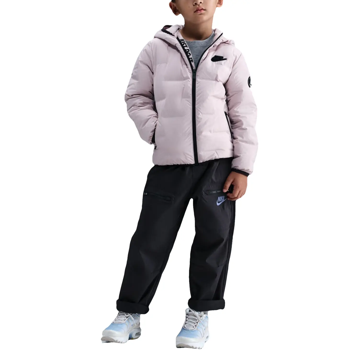 

Детская пуховая куртка Nike, светло-фиолетовый