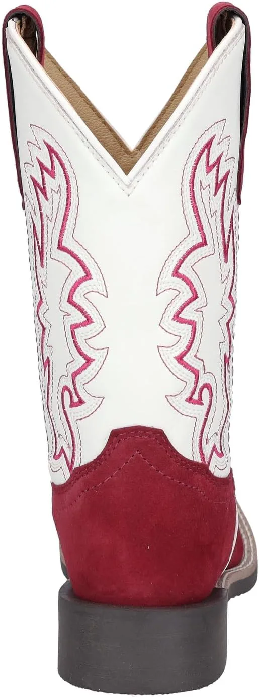 Сапоги Smoky Mountain для девочек Cassidy в западном стиле Smoky Mountain Boots, белый