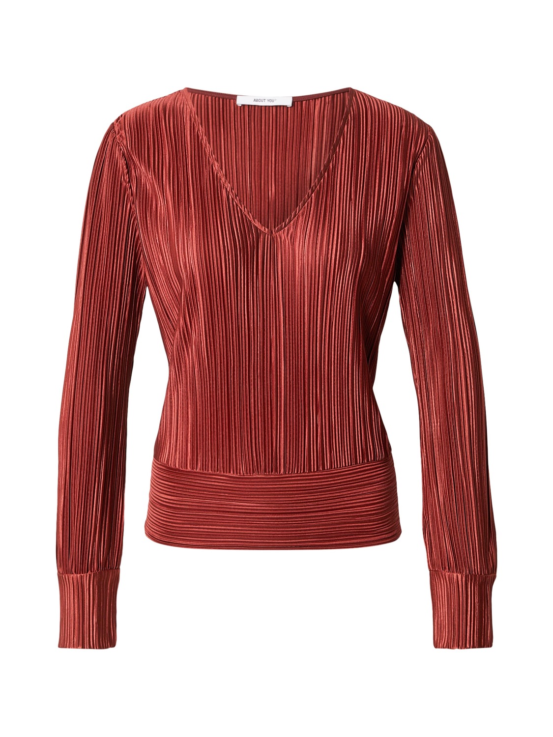 

ABOUT YOU Лонгслив 'Madita' в цвете Rusty Red