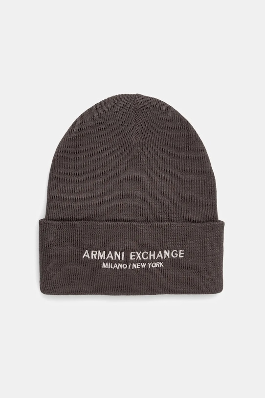 

Шапка Armani Exchange, коричневый