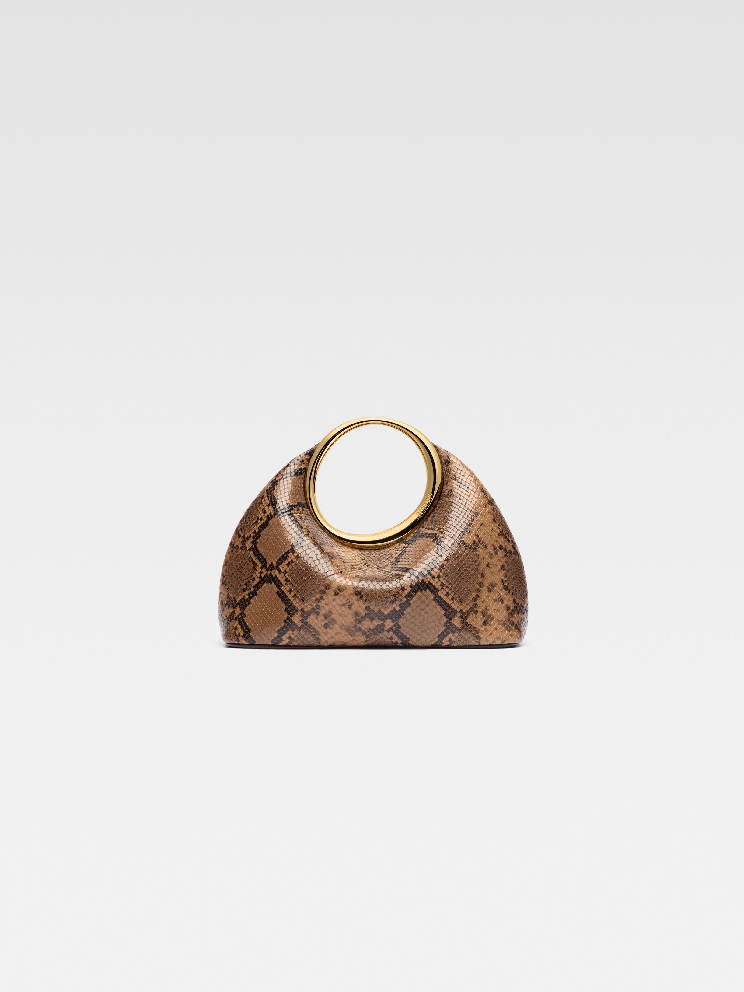 

Мини-сумочка с кольцом JACQUEMUS The small Calino, светло-коричневый