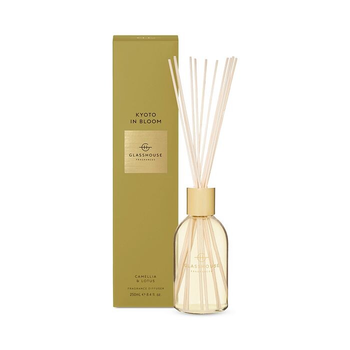 

Glasshouse Fragrances Kyoto In Bloom 8,4 эт. унция Диффузор ароматов, золотой