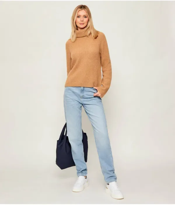 Джинсы Рут mom fit Boss Orange, небесно-голубой — фото 2