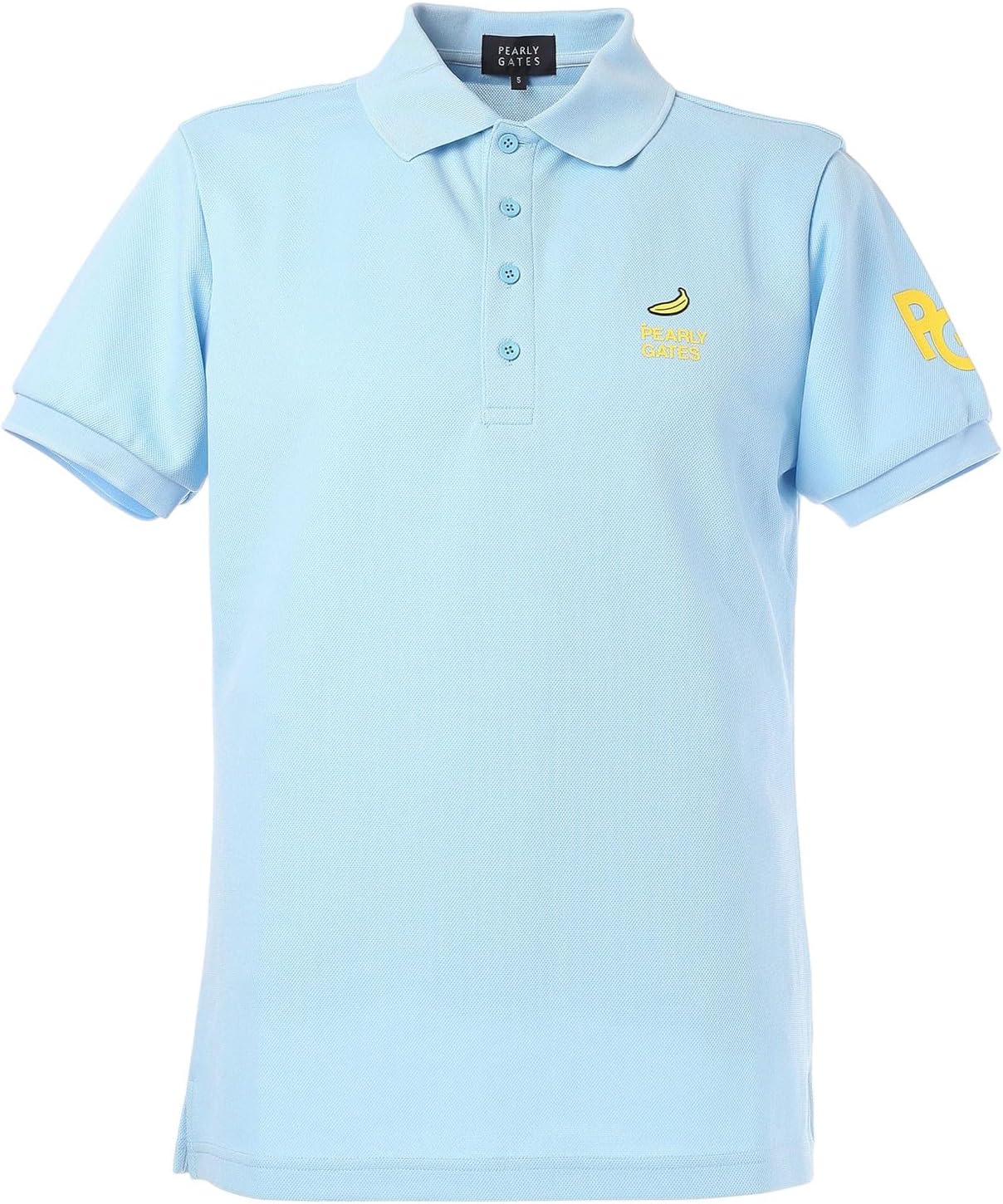 

Мужская поло-рубашка с коротким рукавом Parly Gates 053-5160303 (Stretch Cano), для гольфа Pearly Gates, светло-голубой