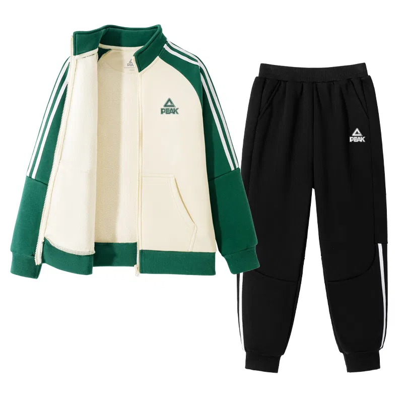 Спортивный костюм для детей PEAK Vintage Green