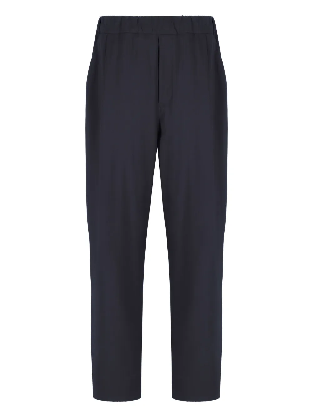 

Шерстяные брюки с накладными карманами Laneus, синий