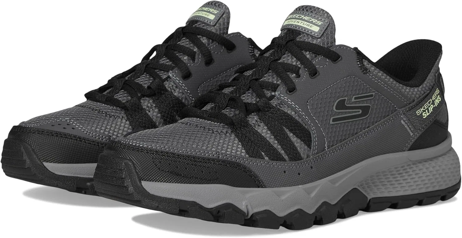 Мужские кроссовки Skechers Dynamite в магазине Escapar Hands Free Slip-in Trainers, Dark Grey Black
