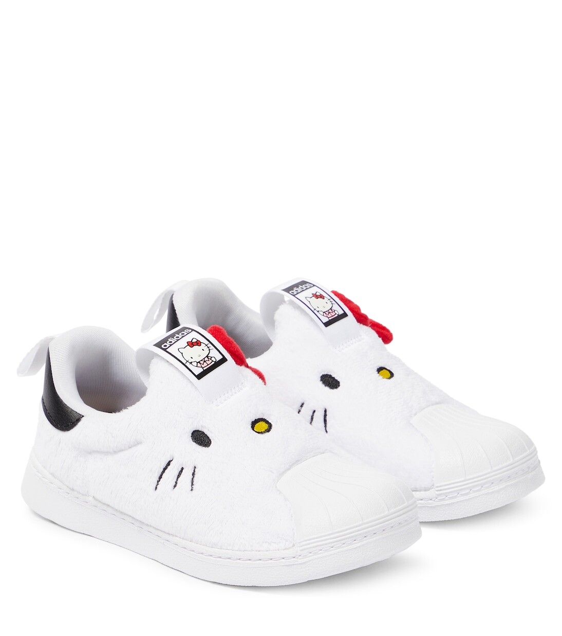 

Кроссовки hello kitty superstar 360 Adidas Originals Kids, белый