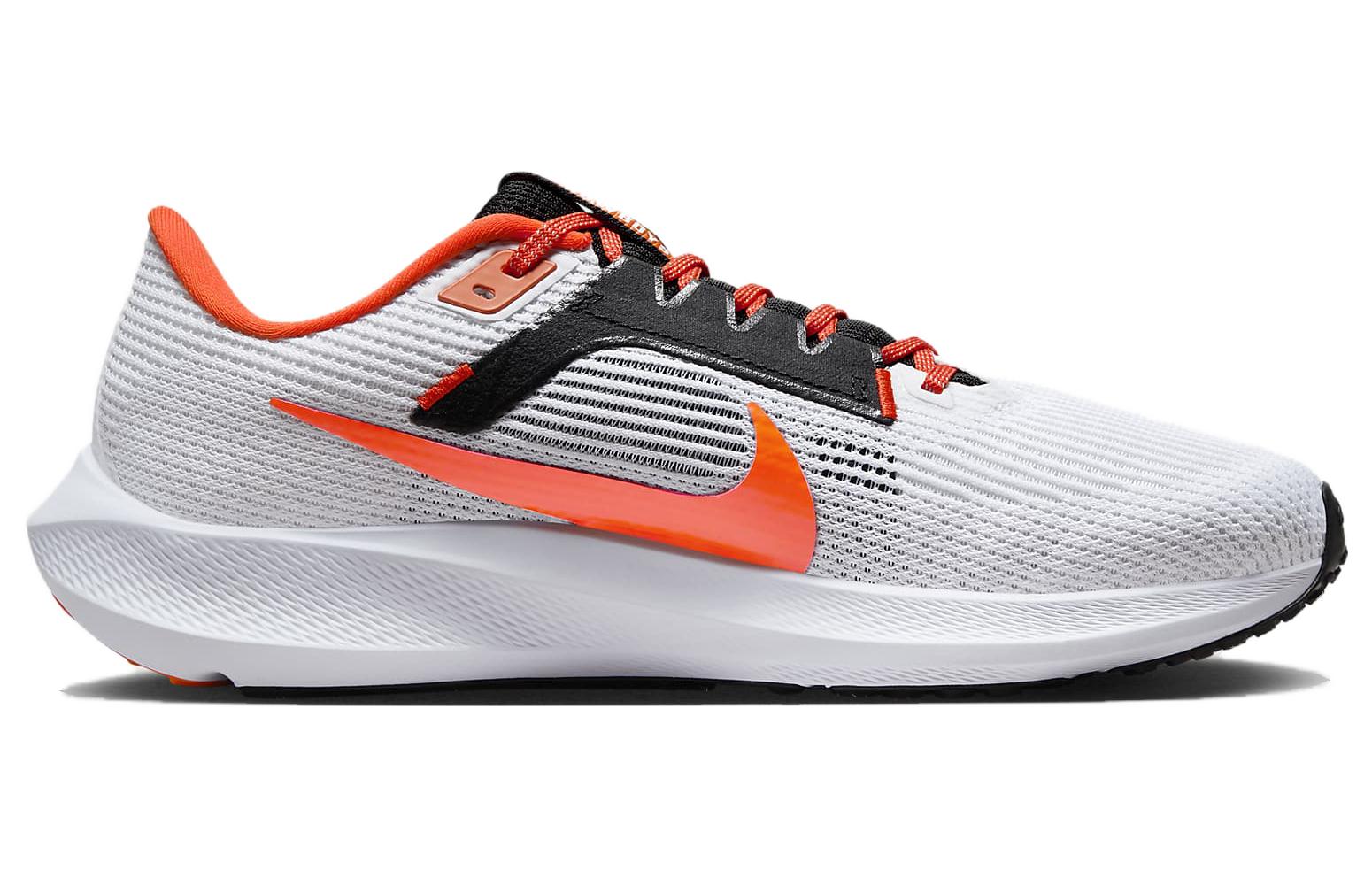 Nike Pegasus 40 Oklahoma State, белый оранжевый — фото 2