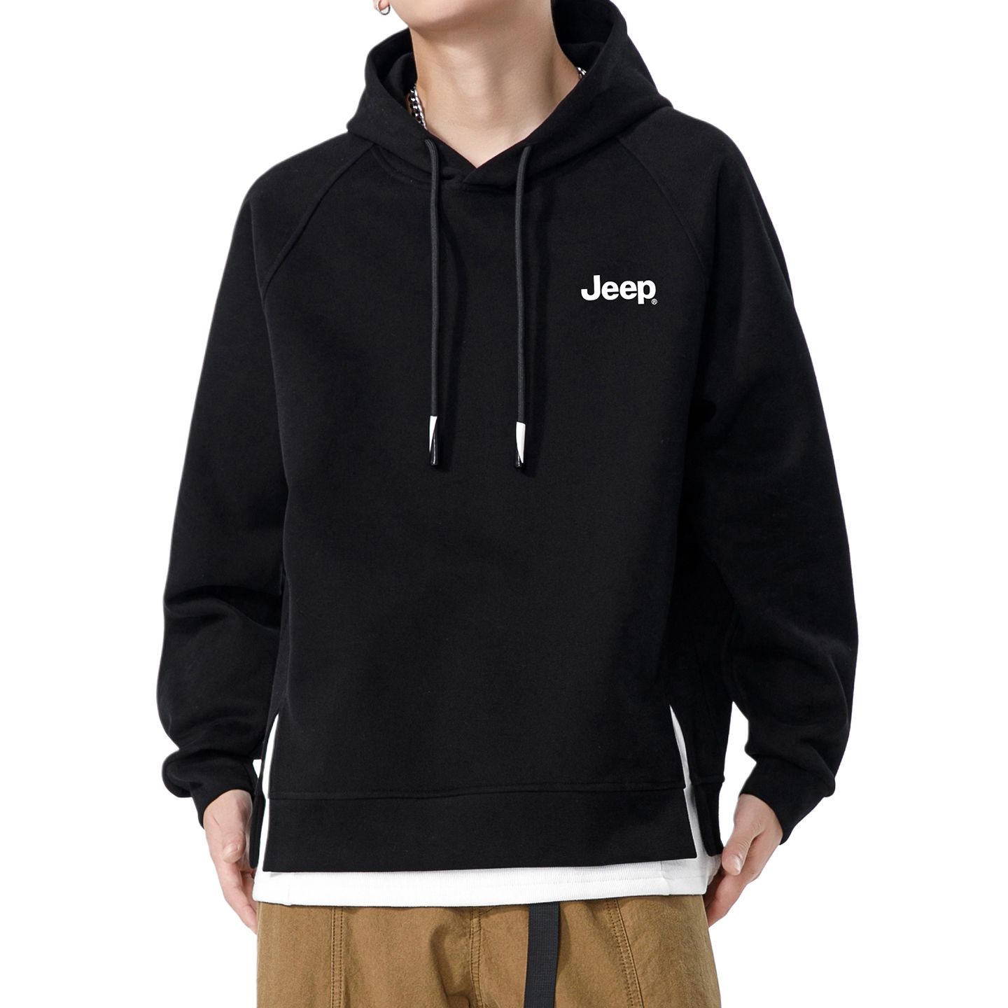 

Свитшот Leisure Collection Unisex Jeep, черный