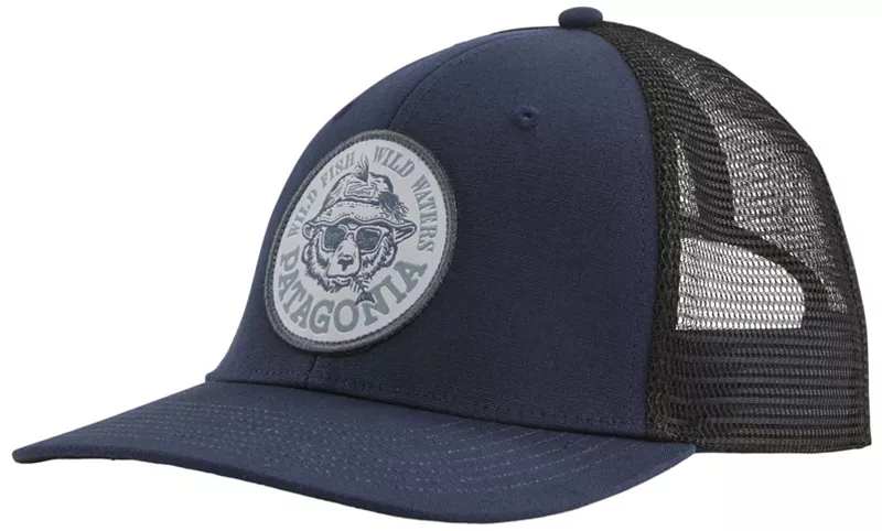 

Patagonia Take a Stand Кепка дальнобойщика, цвет Wild Grizz/New Navy