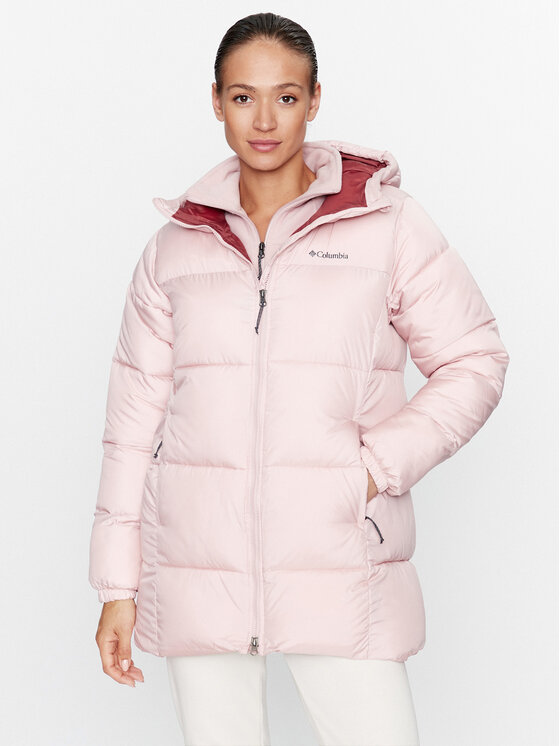 

Зимняя куртка стандартного кроя Puffect™ Mid Hooded Jacket Columbia, розовый