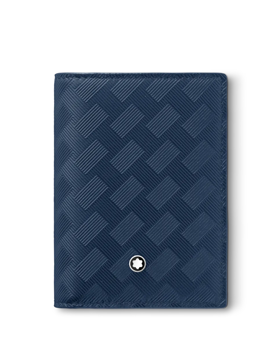

Визитница унисекс из синей кожи Montblanc, синий