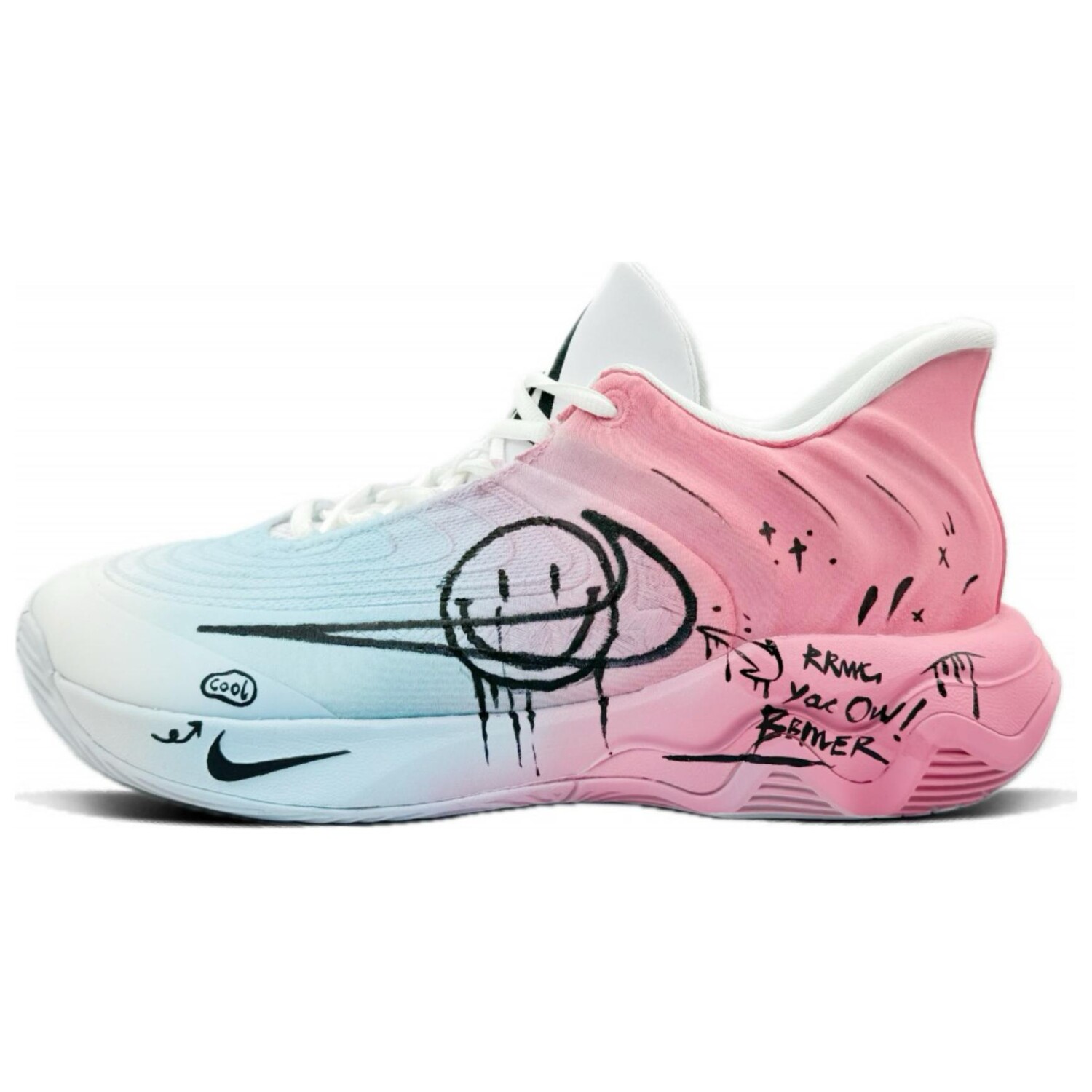 

Баскетбольные кроссовки Giannis Immortality Basketball Shoes Men Low-Top Pink Nike, розовый