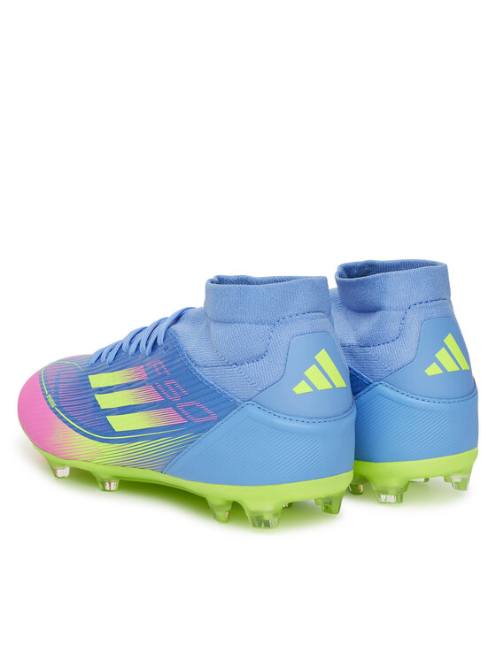Бутсы F50 League Mid Firm/Multi-Ground JI0436 Adidas, синий — фото 3