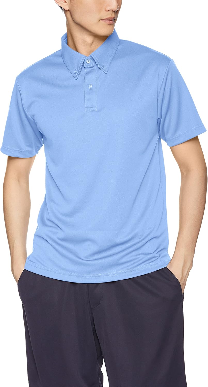 

Мужская рубашка-поло Glimmer Dry Button Down (без карманов), синий