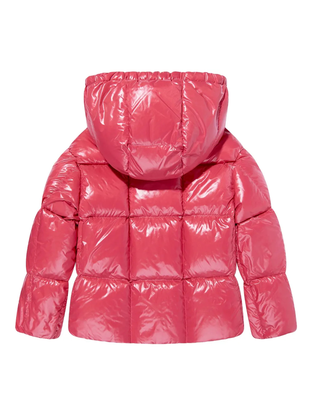 Пуховик Parana Moncler Enfant, розовый — фото 2