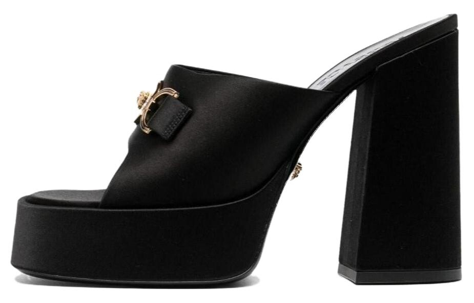Туфли Versace Aevitas на платформе, черный