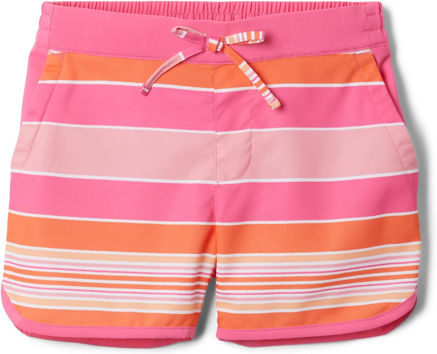 

Шорты Columbia Girls Sandy Shores, Wild Geranium Danby Stripe/Wld Grnm