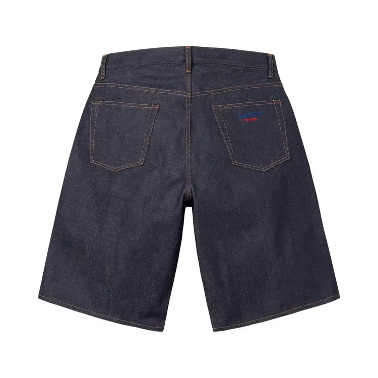 Джинсовые шорты багги Supreme Selvedge, синий — фото 2