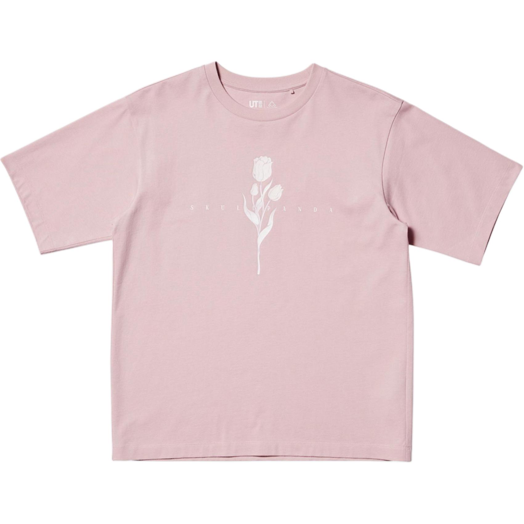 UNIQLO Футболка POP MART Collaboration Edition унисекс pink — фото 3