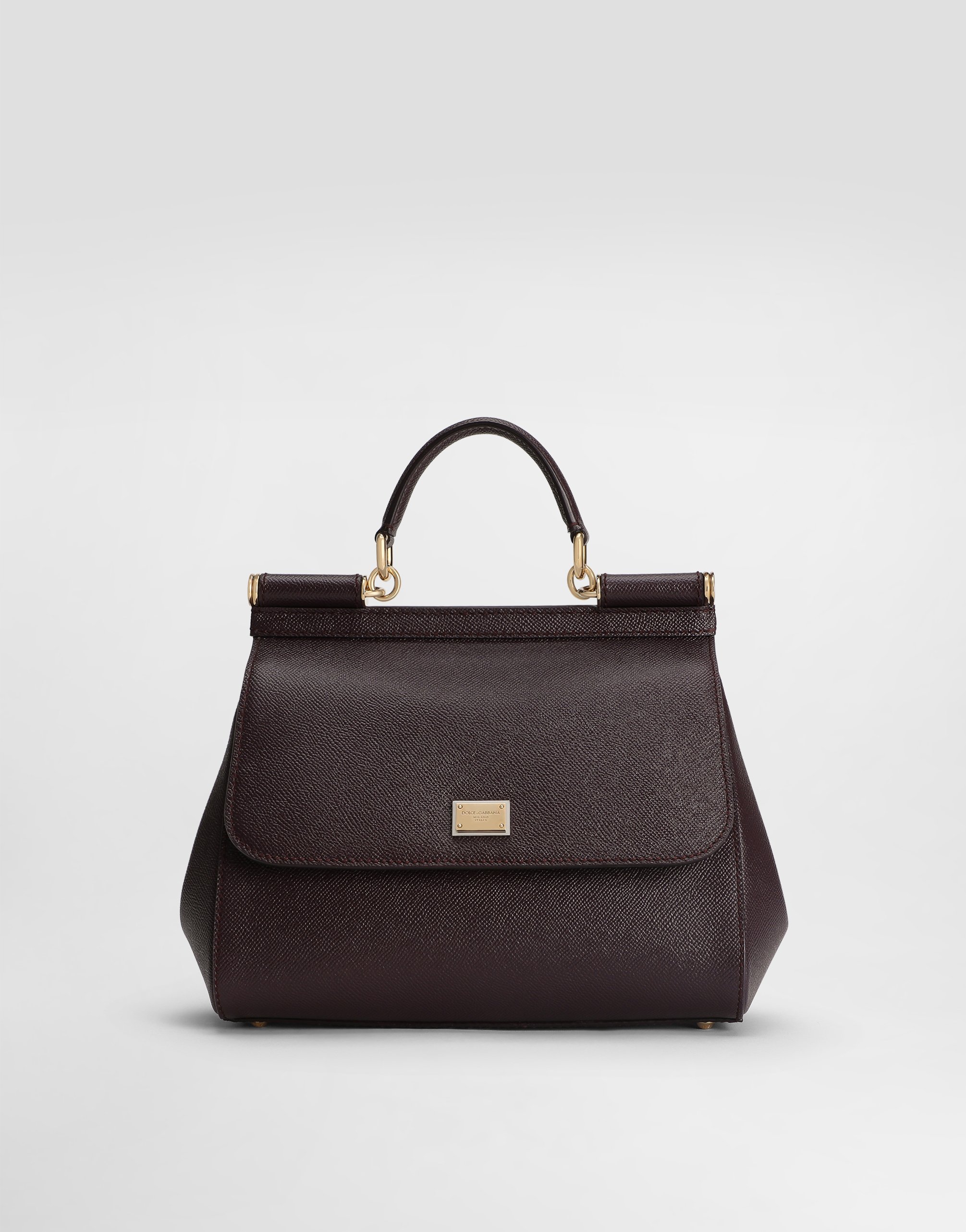 

Большая сумка sicily Dolce & Gabbana, бордовый