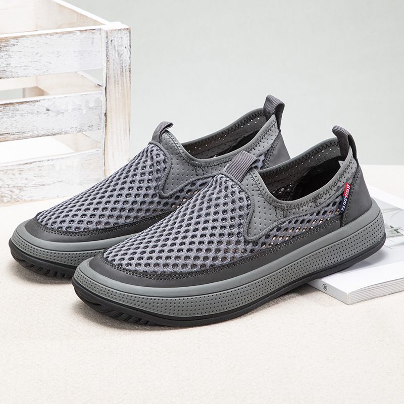 TAIHEYUAN Мужские повседневные кроссовки Low Top серые, цвет Gray — фото 2