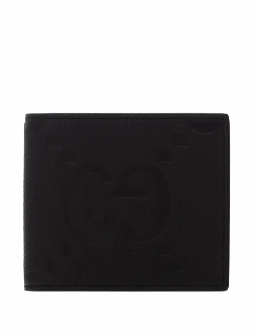 

Кожаное портмоне Jumbo GG Gucci, черный