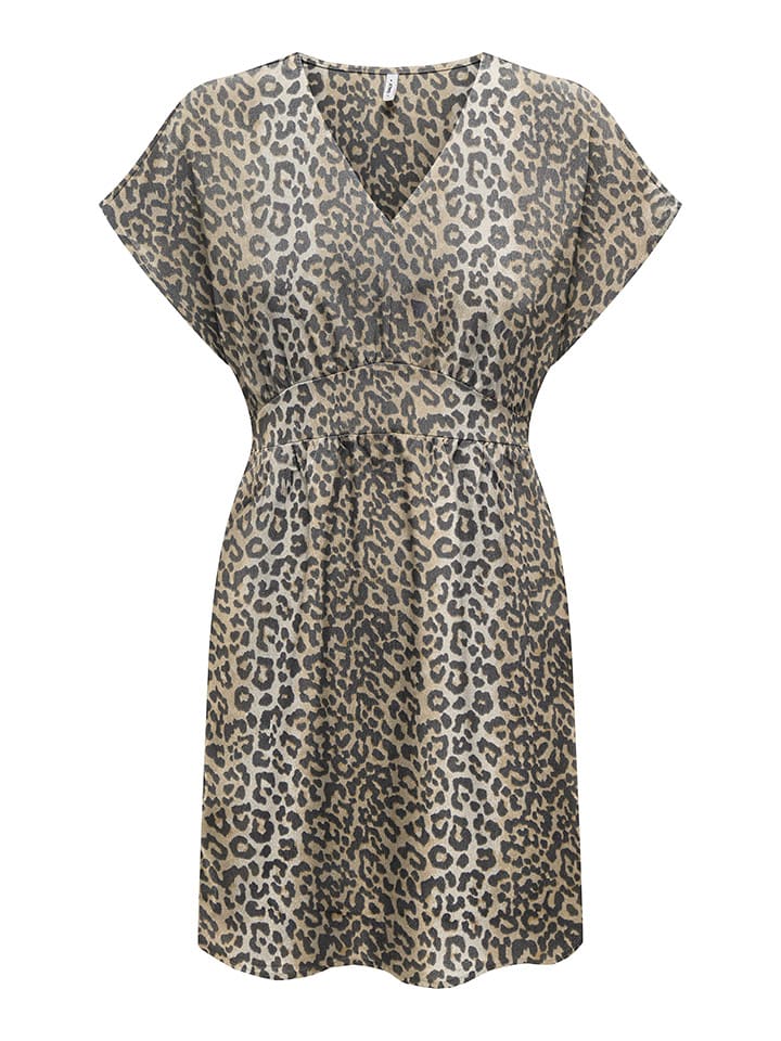 

Короткое платье ONLY, цвет hellbraun/beige/schwarz