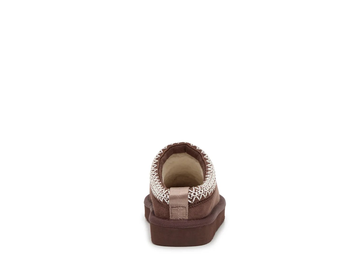 Тапочки Steve Madden Jalfie Platform Slipper - Kids', темно-коричневый — фото 4