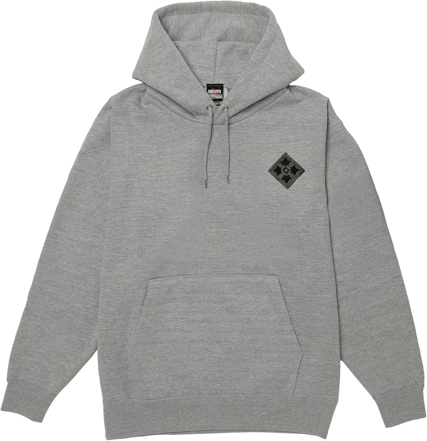 

Толстовка с капюшоном F Style, нашивка с гербом армии США, на флисовой подкладке, без капюшона, светло-серый меланж, размер XL F-Style