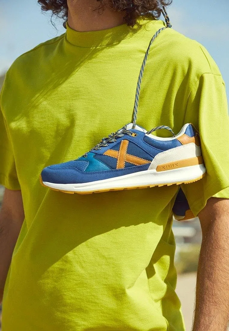 Мужские кроссовки Munich Alpha Trainers, Blue 076 — фото 2