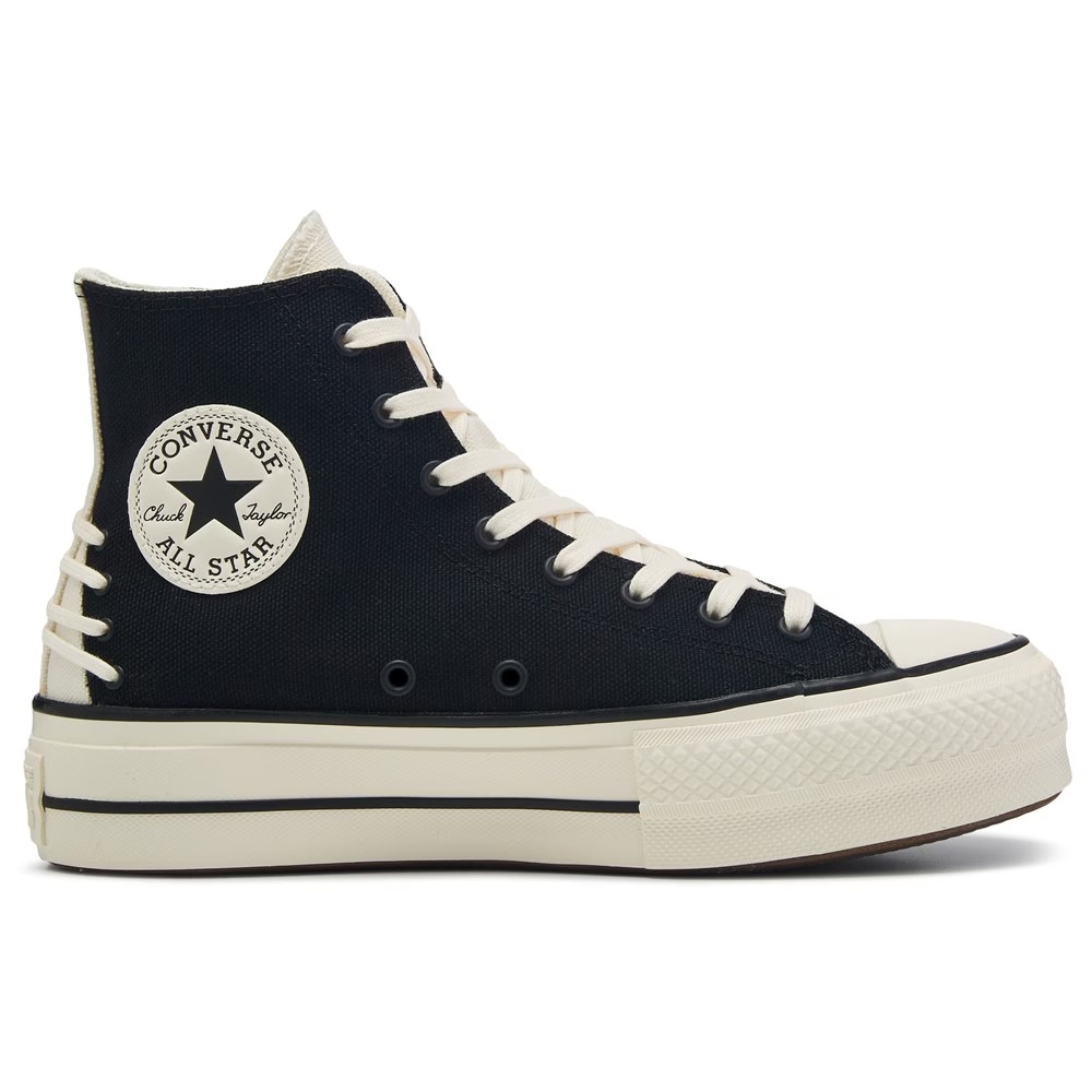 Кеды Chuck Taylor All Star Hi Lift Platform от Converse, black/egret/black — фото 2