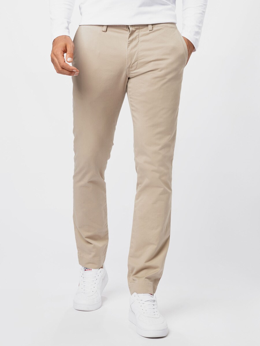 Брюки чинос Polo Ralph Lauren Regular Chino Pants Bedford, бежевый — фото 2