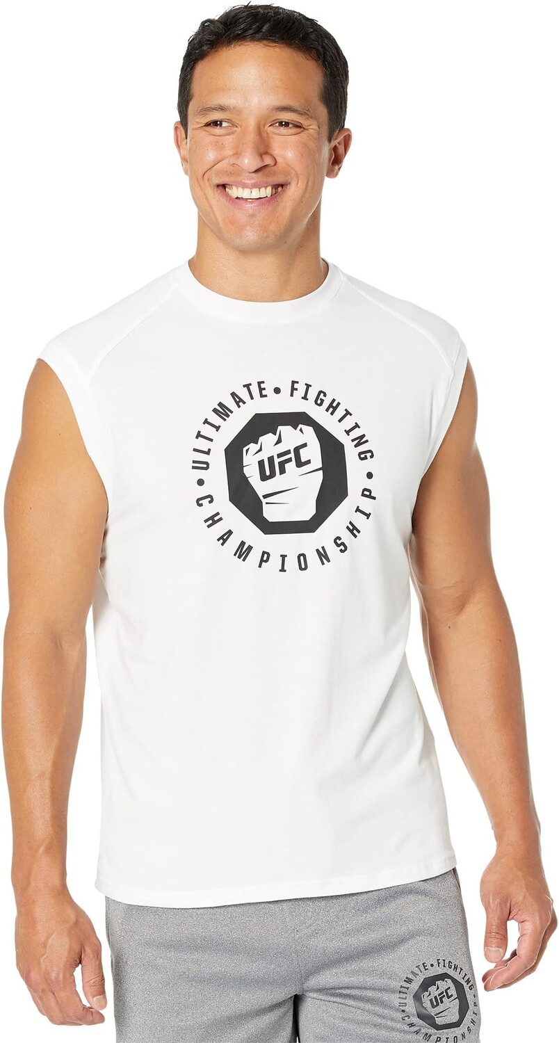 

Футболка без рукавов с круглым вырезом UFC, белый