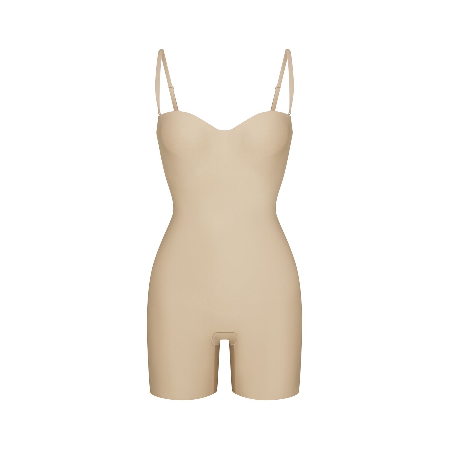 

Боди core sculpt underwire до средней части бедра SKIMS, цвет sand