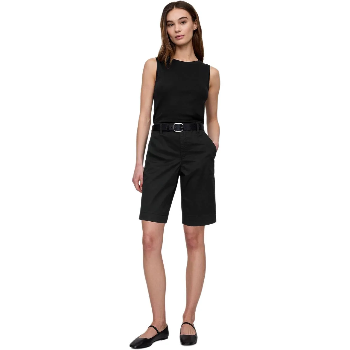 Шорты Casual Women's GAP, черный