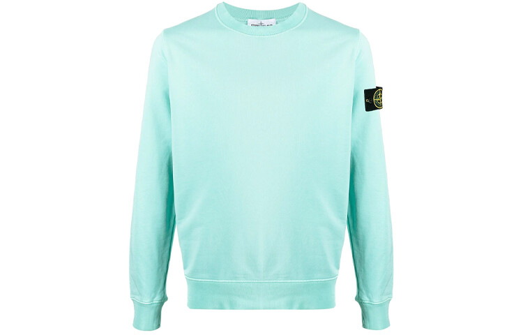 

Толстовка мужская Stone Island, зелено-синий