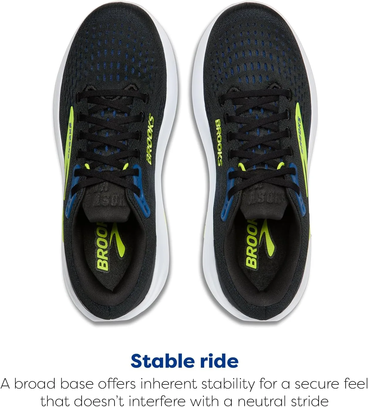 Мужские кроссовки Brooks Ghost Max 3, черный/темно-синий — фото 4