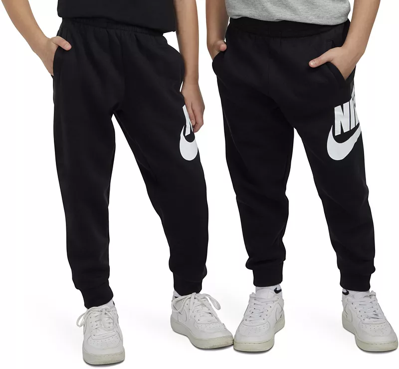 

Флисовые джоггеры Nike для маленьких детей Club, черный