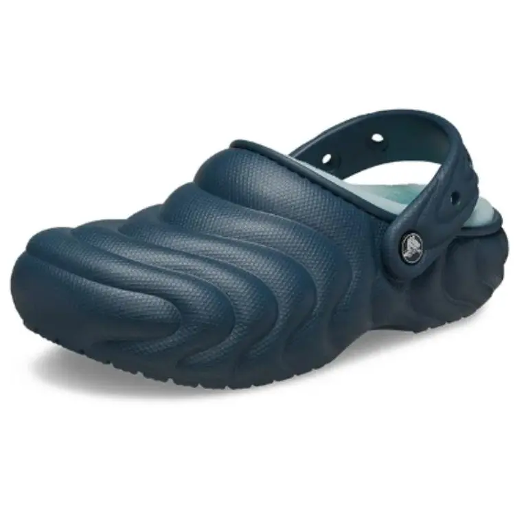 Классические сабо с подкладкой Overpuff Nightfall Crocs, синий