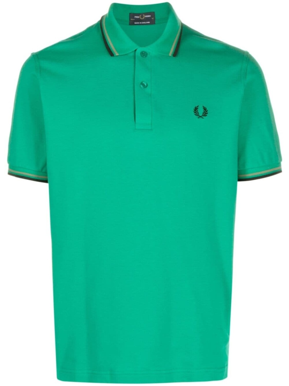 

Fred Perry рубашка поло с вышитым логотипом, зеленый