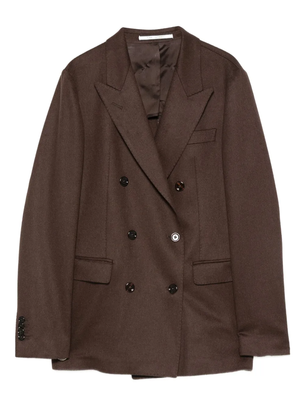 

Двубортный блейзер с длинными рукавами TAGLIATORE, коричневый