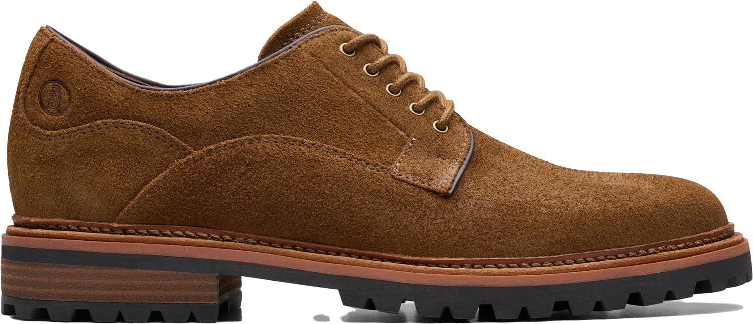 

Мужские оксфорды Clarks Clarkridge Lo, коричневый
