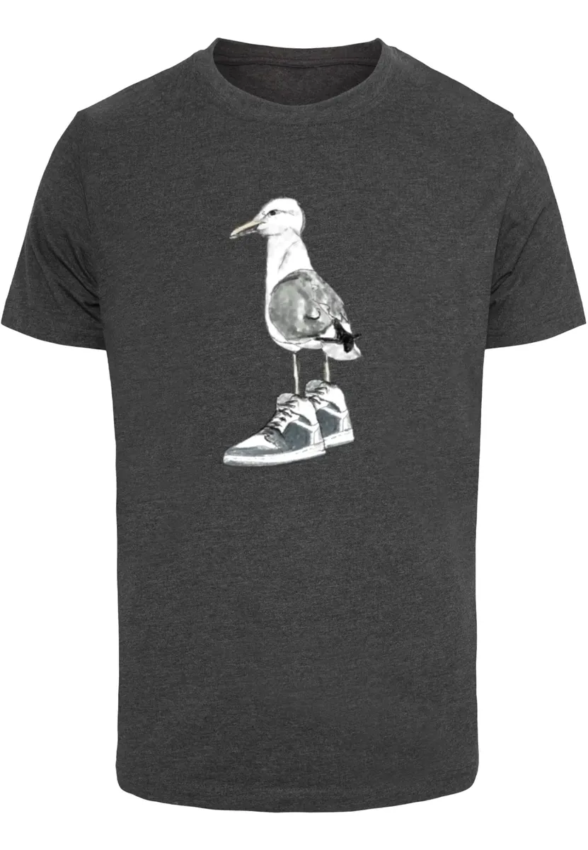 

Футболка Mister Tee "Mister Tee Мужская футболка с кроссовками Seagull" Mistertee, цвет Charcoal