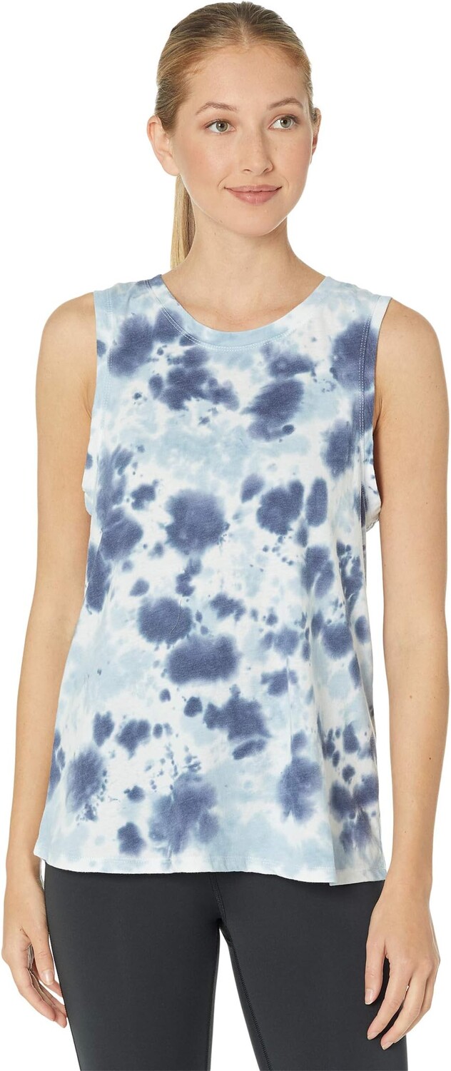 

Топ Jockey Active Mottled Tie-Dye Tank, цвет Neptune Combo