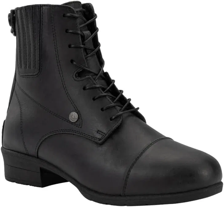 SUEDWIND FOOTWEAR SUEDWIND© ICELOCK BZ LACE ECO Ботинки для верховой езды на шнуровке с застежкой-молнией. Прочная кожа. Отличная посадка. Подошва IceLock© для максимального сцепления. Подкладка из искусственного меха. Размеры 37-43. Черный цвет