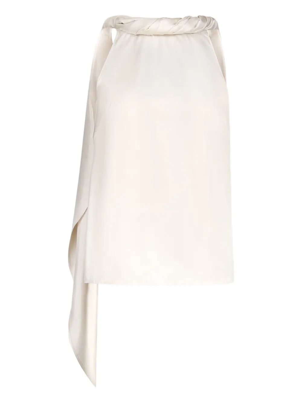 

Блузка без рукавов с драпировкой Loulou De Saison, бежевый