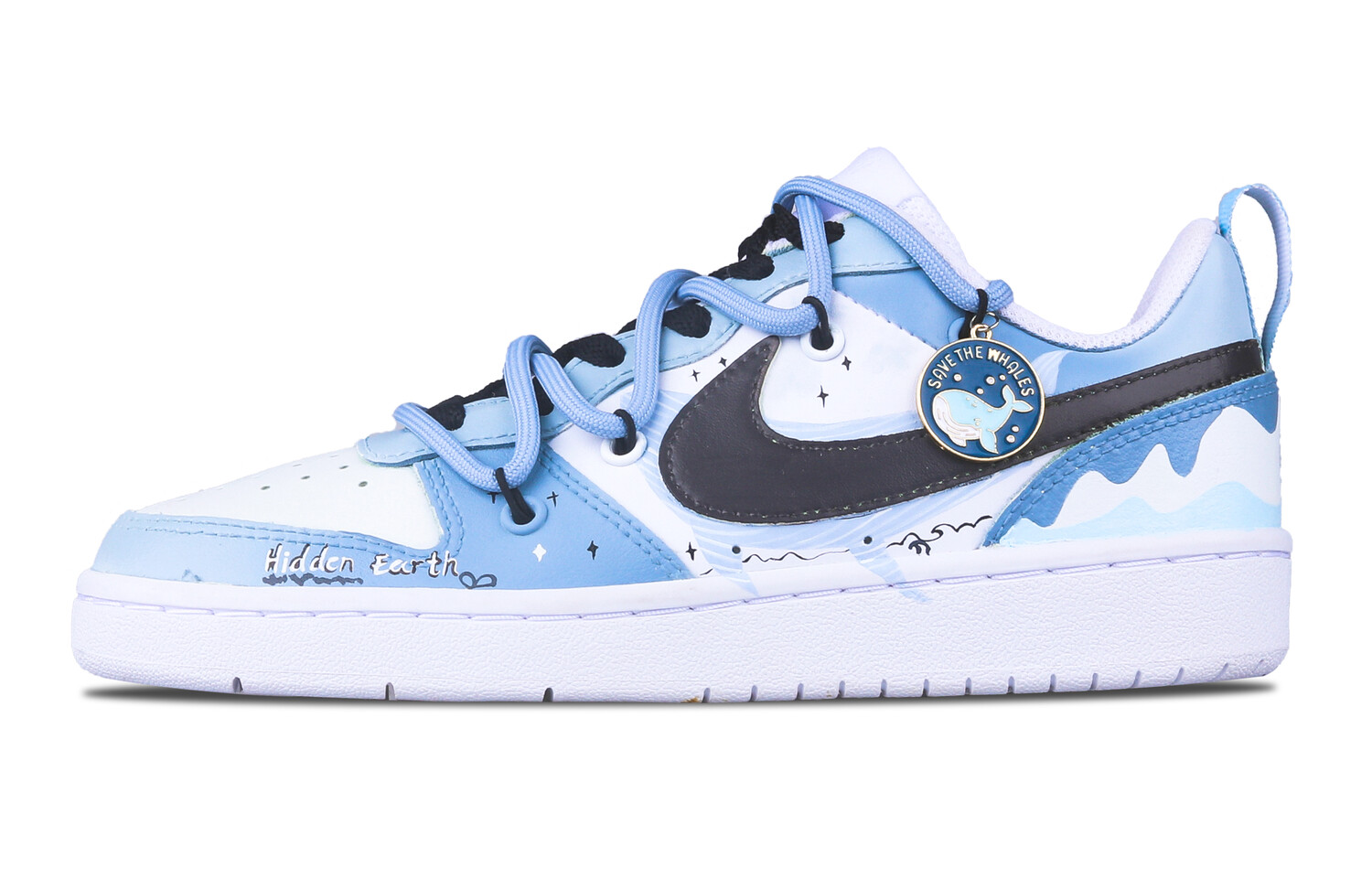 

Женские кроссовки для скейтбординга Nike Court Borough Low, Sky Blue